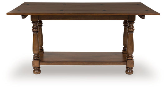Sturlayne - Flip Top Sofa Table - Brown