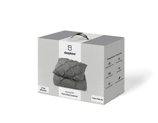 Sleeptone Pinch Down Alternative Comforter Set