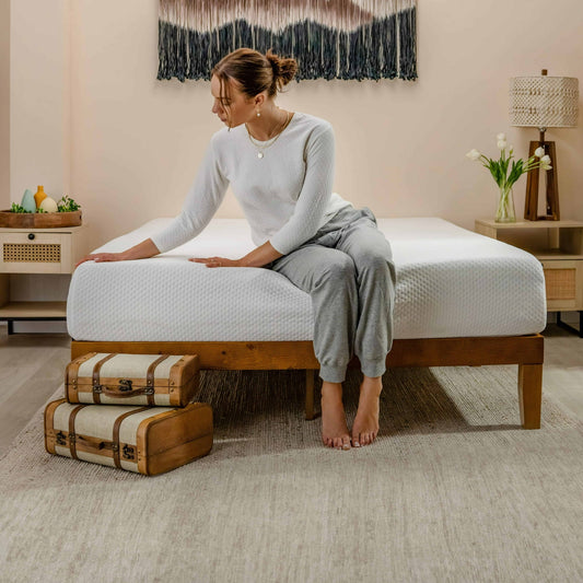 Sleeptone 8" Green Tea Cooling Memory Foam Mattress