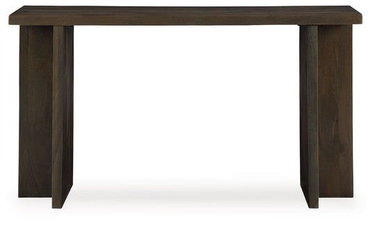 Jalenry - Console Sofa Table - Grayish Brown