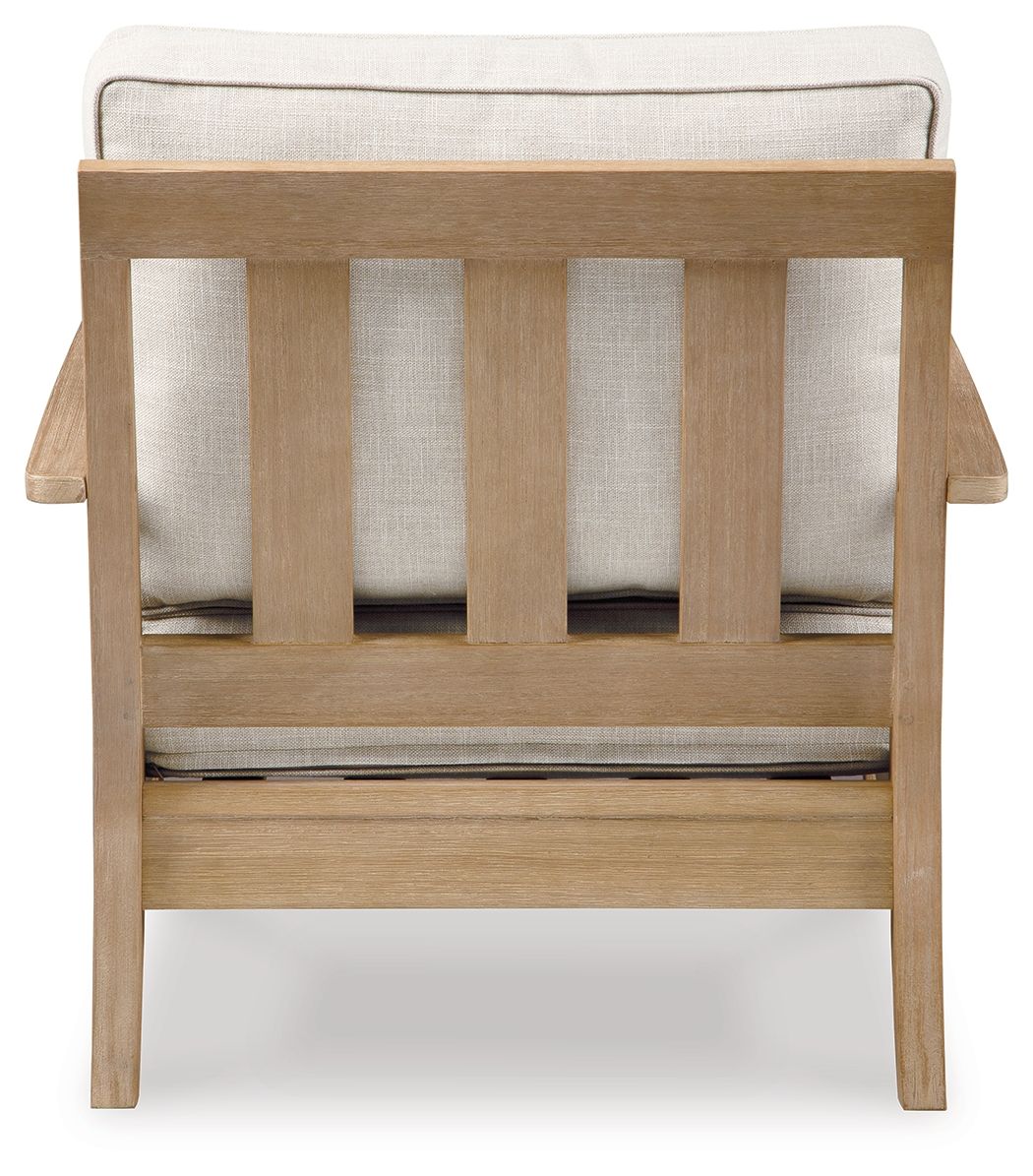 Carter Hall - Lounge Chair With Cushion - Beige