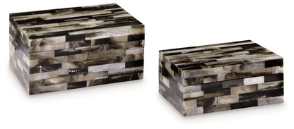 Ellford - Box Set (Set of 2) - Black / Brown / Cream