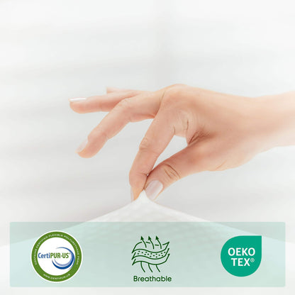 Sleeptone 10" Green Tea Cooling Memory Foam Mattress