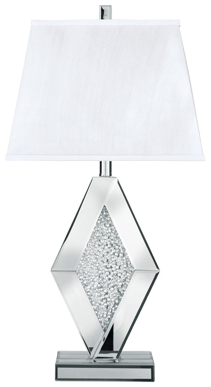 Prunella - Mirror Table Lamp  - Silver Finish
