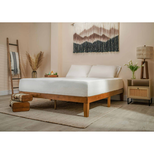 Sleeptone 10" Green Tea Cooling Memory Foam Mattress