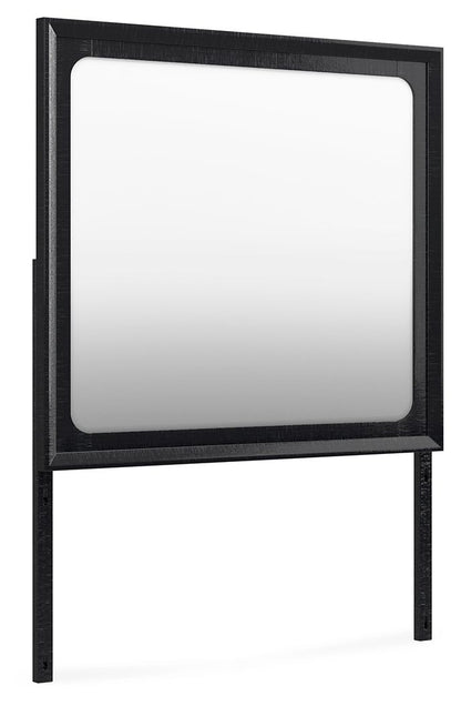 Londer - Bedroom Mirror - Black