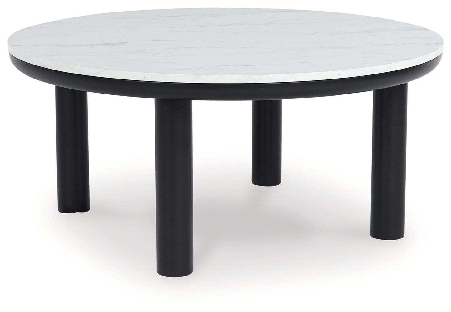 Xandrum - Occasional Table Set (Set of 3) - Black / White