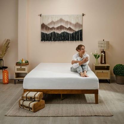 Sleeptone 10" Green Tea Cooling Memory Foam Mattress