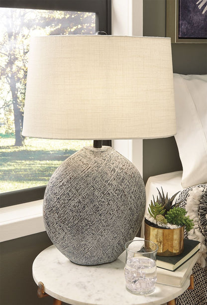 Harif - Paper Table Lamp  - Beige
