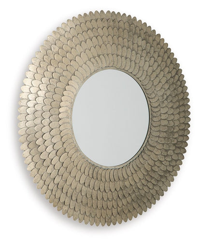 Wrightmund - Accent Mirror - Champagne Finish