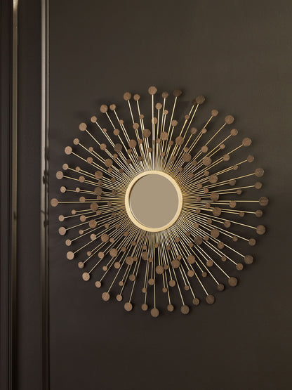 Morwenna - Accent Mirror - Bronze / Gold Finish