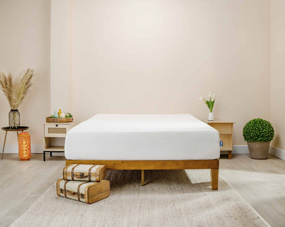 Sleeptone 12" Green Tea Cooling Memory Foam Mattress