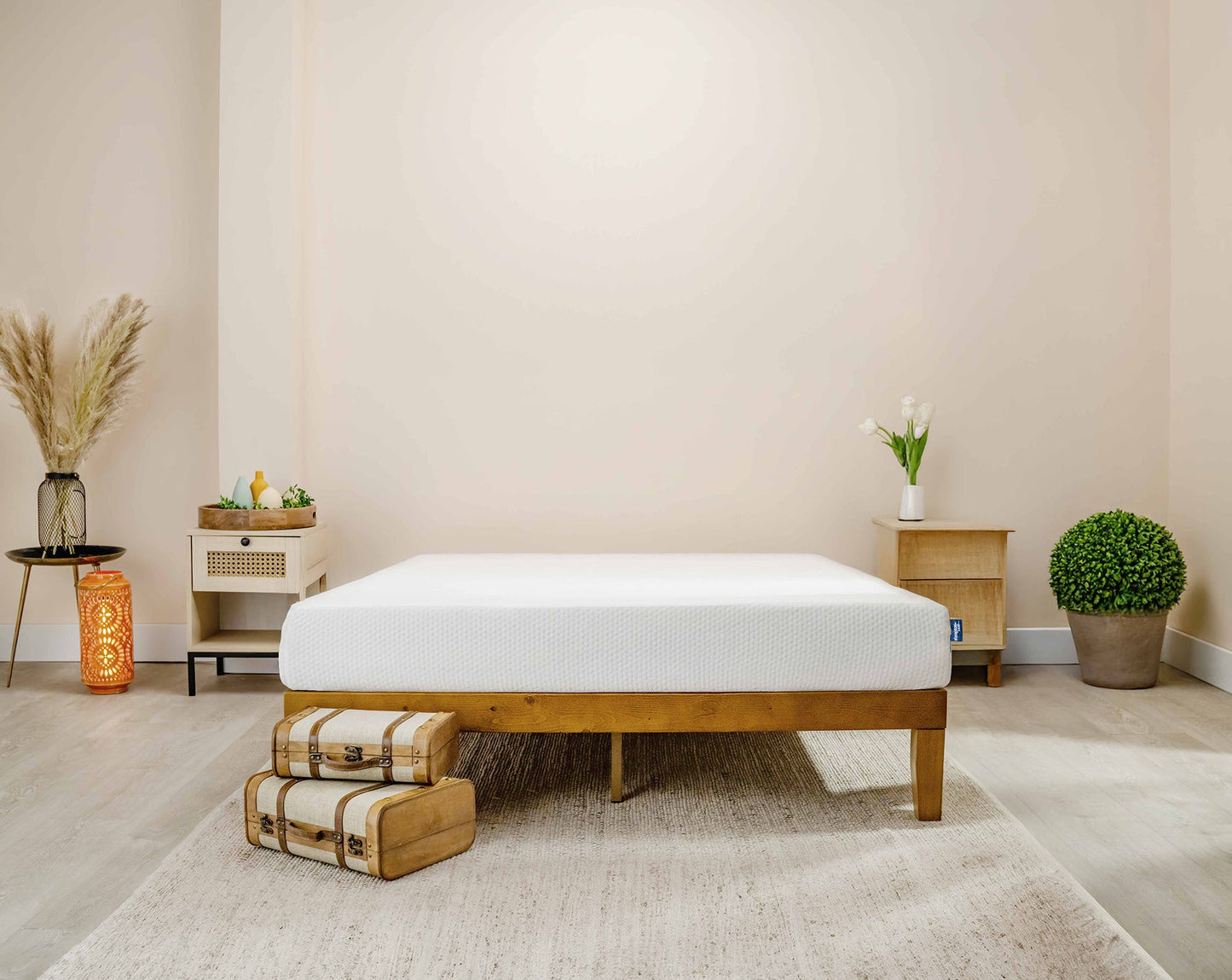 Sleeptone 8" Green Tea Cooling Memory Foam Mattress
