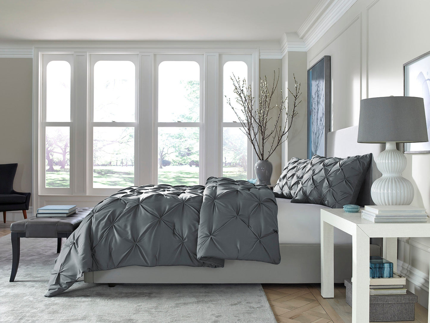Sleeptone Pinch Down Alternative Comforter Set