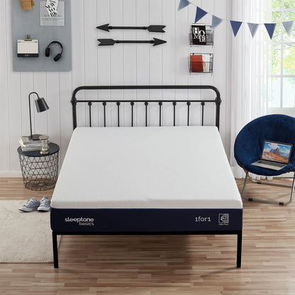 Sleeptone Basics 10" Adjustable Memory Foam Mattress