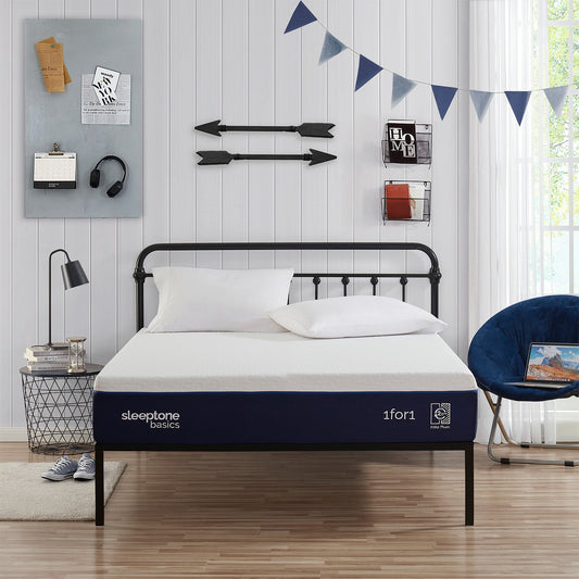 Sleeptone Basics 10" Adjustable Memory Foam Mattress