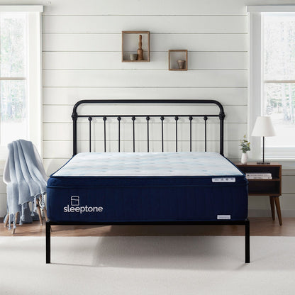 Sleeptone 14" Adjustable Hybrid Coil Mattress