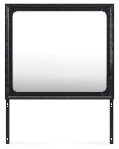 Londer - Bedroom Mirror - Black