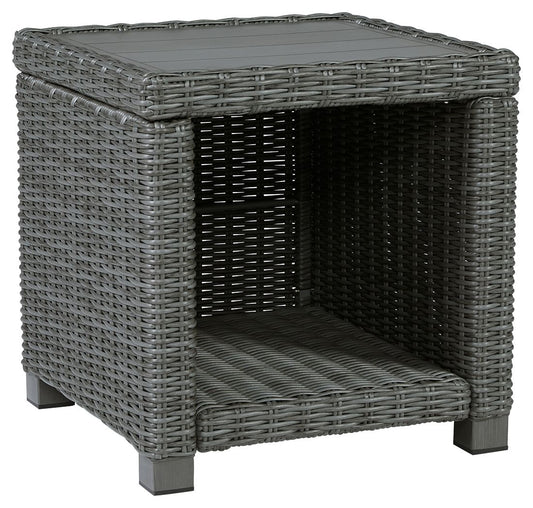 Elite Park - Square End Table - Gray
