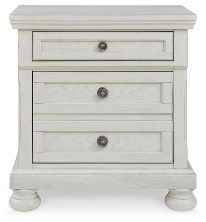 Robbinsdale - Two Drawer Night Stand - Antique White