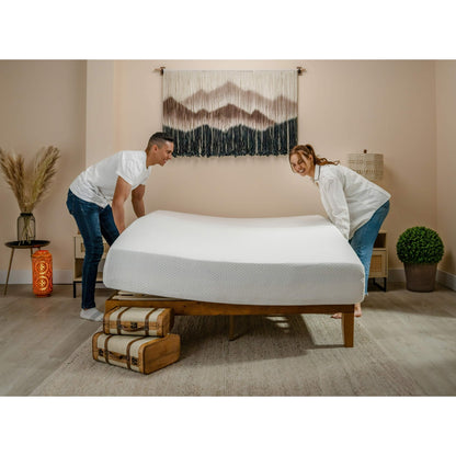 Sleeptone 12" Green Tea Cooling Memory Foam Mattress