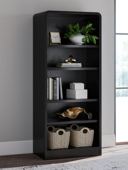 Rowanbeck - Large Bookcase - Black